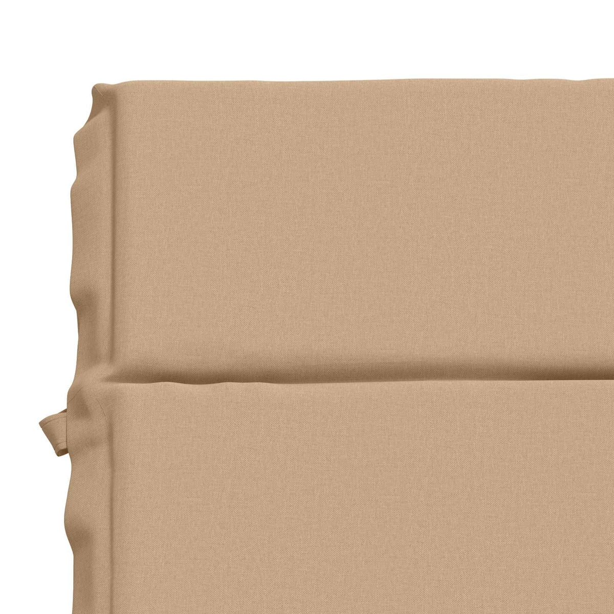 Ligstoel Kussen GEMERT 100% Polyester Zand 200 x 60 x 3 cm