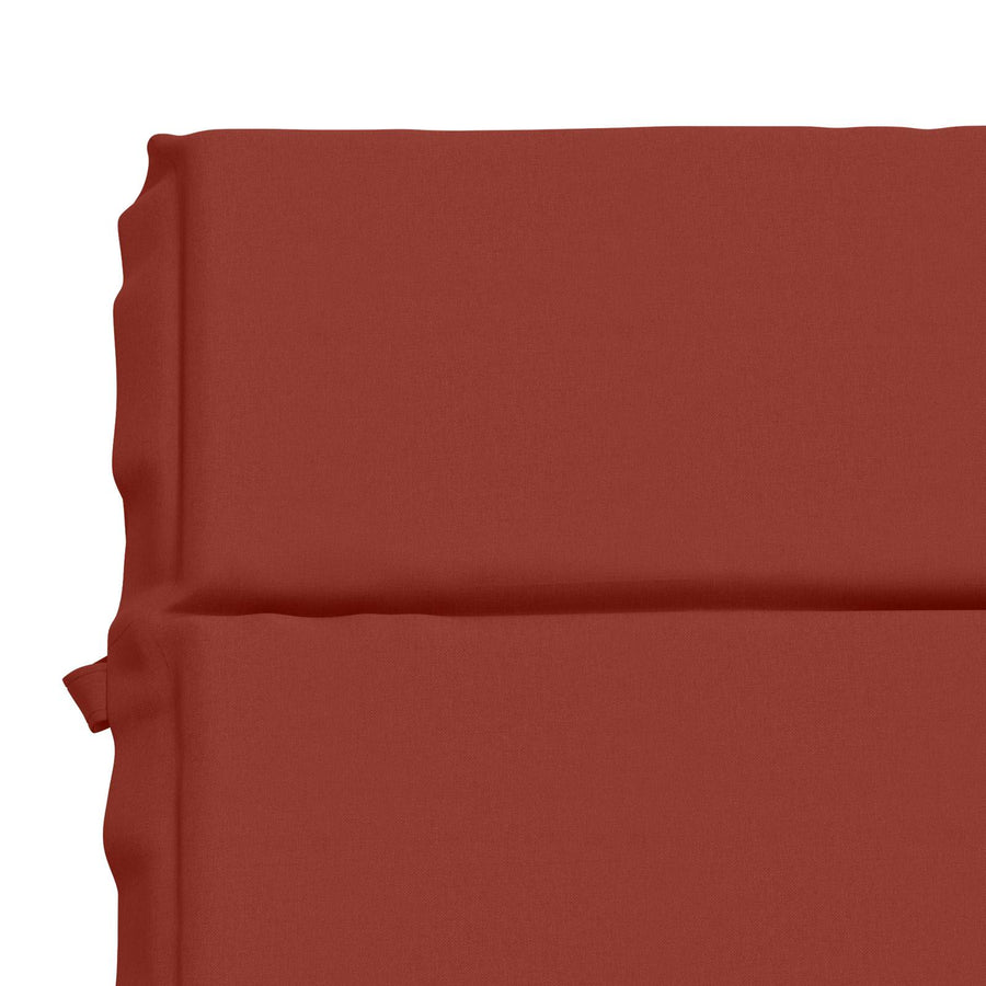 Ligstoel Kussen GEMERT 100% Polyester Rood 200 x 60 x 3 cm