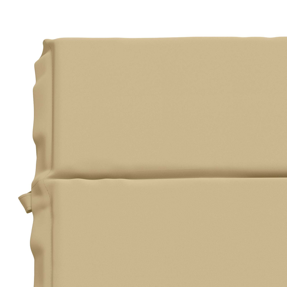Ligstoel Kussen GEMERT 100% Polyester Beige 200 x 60 x 3 cm
