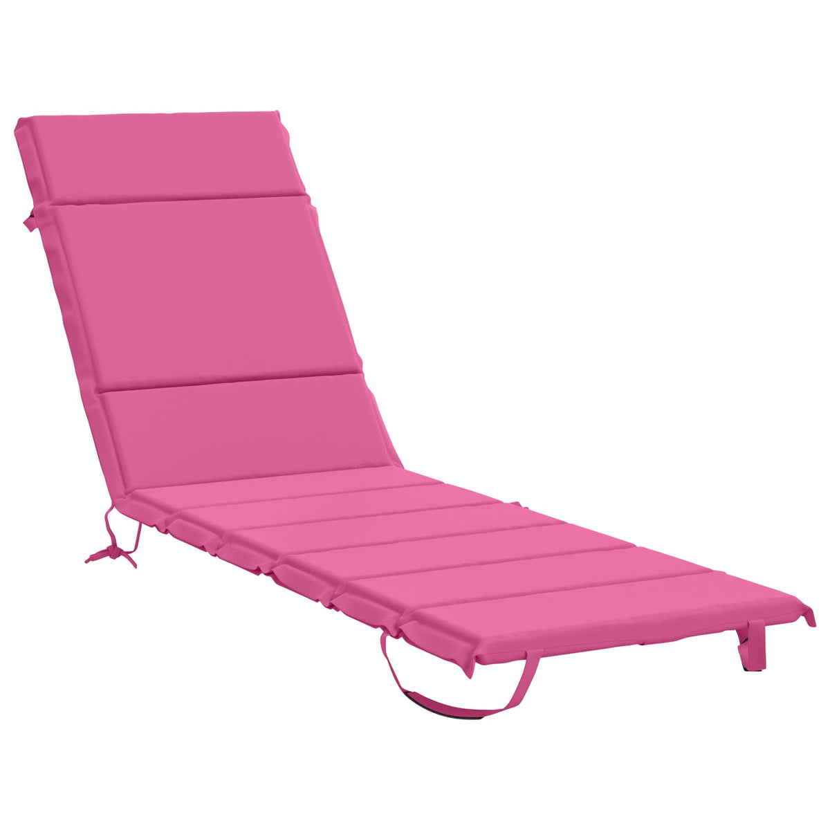 Ligstoel Kussen GEMERT 100% Polyester Roze 200 x 60 x 3 cm