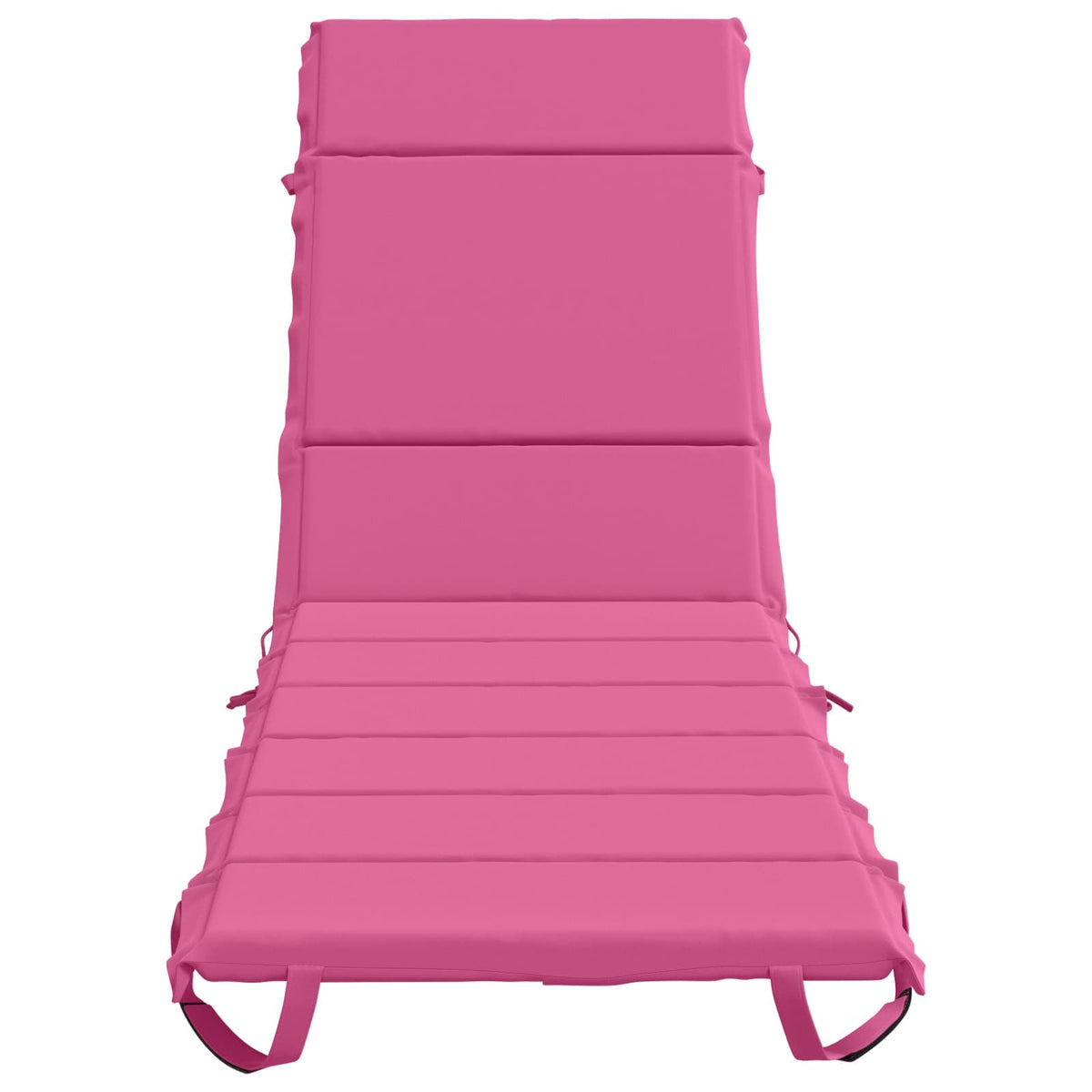 Ligstoel Kussen GEMERT 100% Polyester Roze 200 x 60 x 3 cm