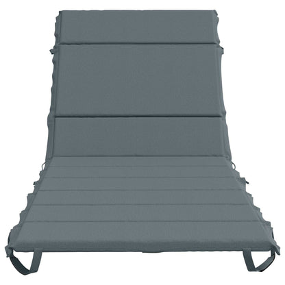 Ligstoel Kussen GEMERT 100% Polyester Blauw 200 x 80 x 3 cm