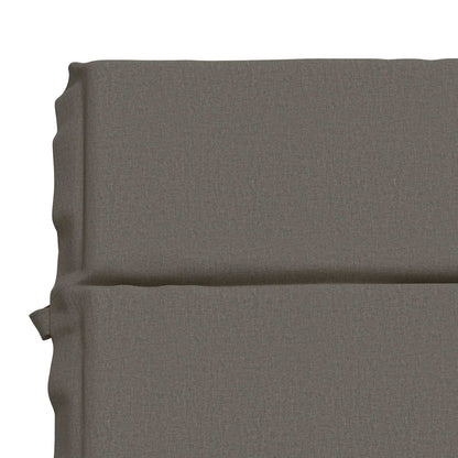 Ligstoel Kussen GEMERT 100% Polyester Grijs 200 x 80 x 3 cm