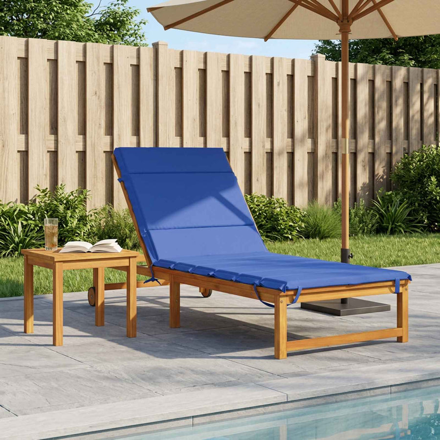 Ligstoel Kussen GEMERT 100% Polyester Koninklijk Blauw