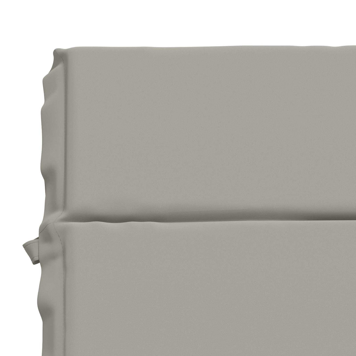 Ligstoel Kussen GEMERT 100% Polyester Grijs 200 x 80 x 3 cm