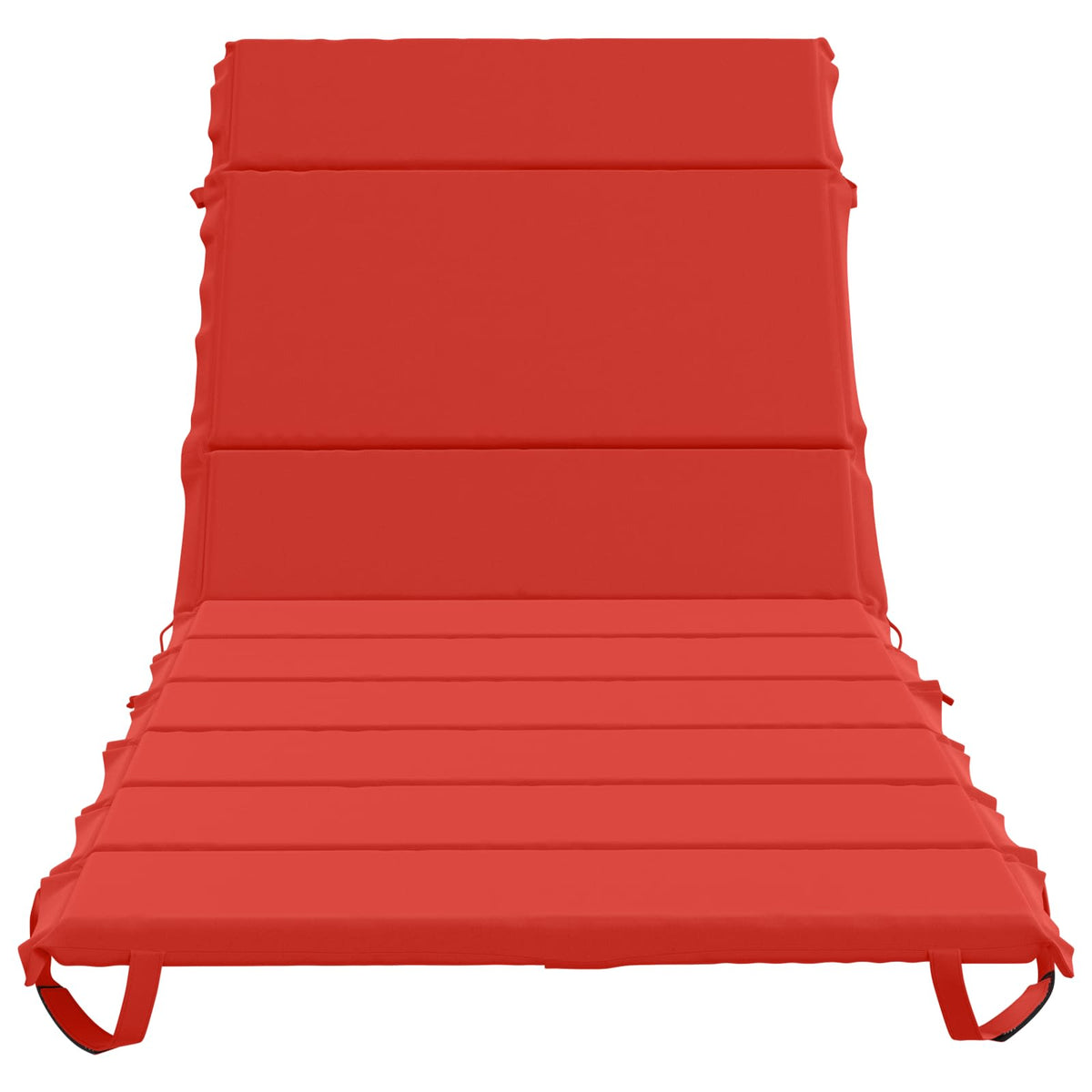 Ligstoel Kussen GEMERT 100% Polyester Rood 200 x 80 x 3 cm