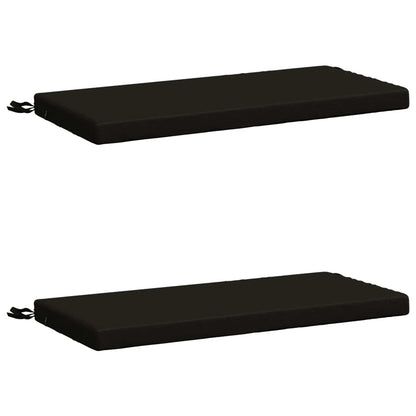 2-delige Bankkussens SOEST 2 st 100% Polyester Zwart