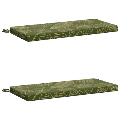 2-delige Bankkussens SOEST 2 st 100% Polyester Bladontwerp