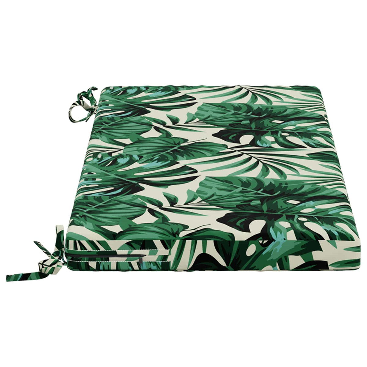 Bankkussen SOEST 100% Polyester Bladpatroon 60 x 40 x 5 cm