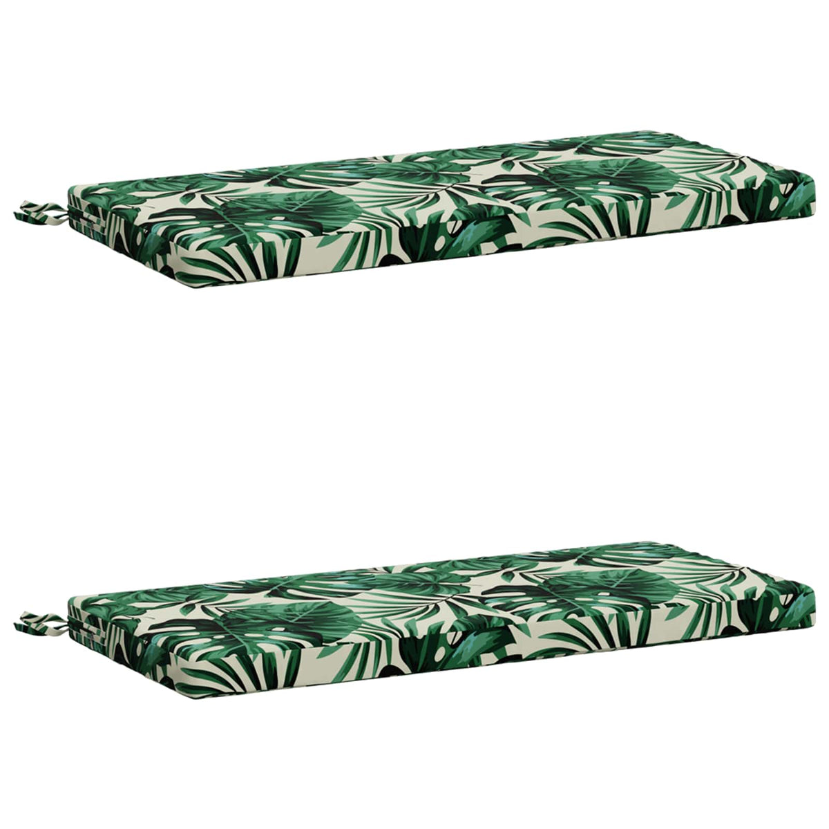 2-delige Bankkussens SOEST 2 st 100% Polyester Bladpatroon