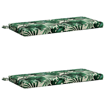 2-delige Bankkussens SOEST 2 st 100% Polyester Bladpatroon