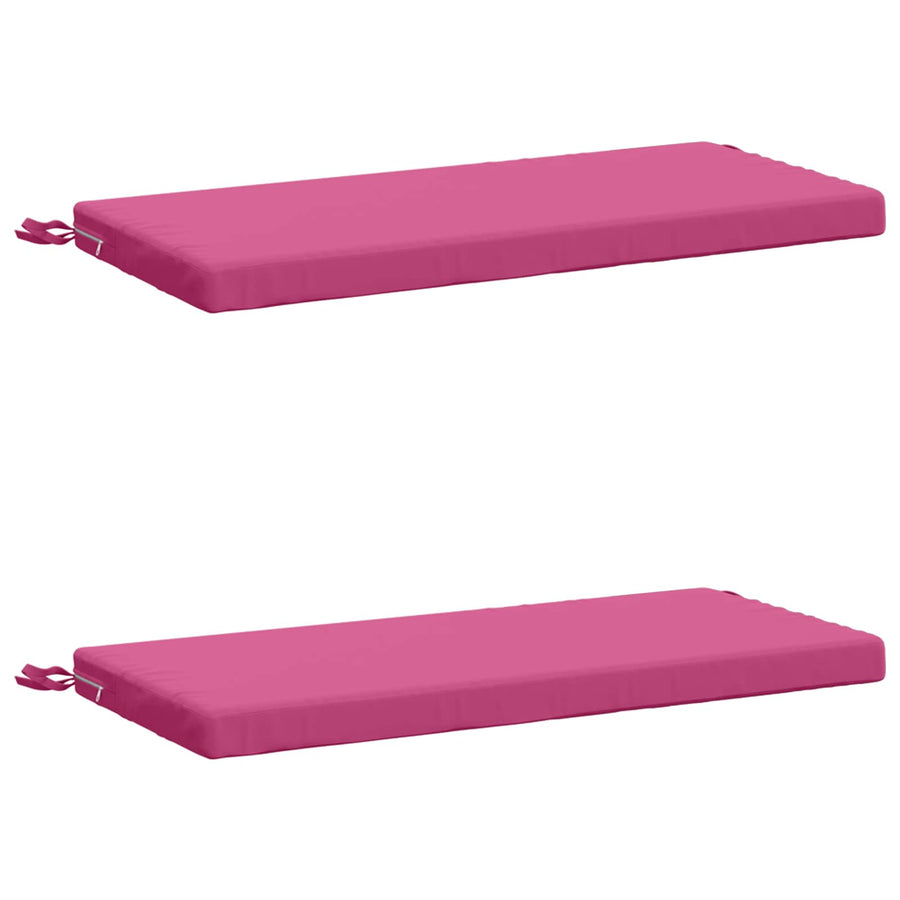 2-delige Bankkussens SOEST 2 st 100% Polyester Roze