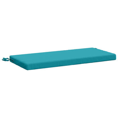 Bankkussen SOEST 100% Polyester Turquoise 60 x 40 x 5 cm