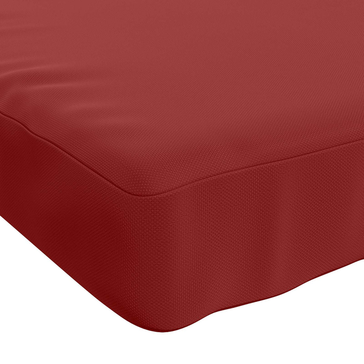 2-delige Bankkussens SOEST 2 st 100% Polyester Wijnrood