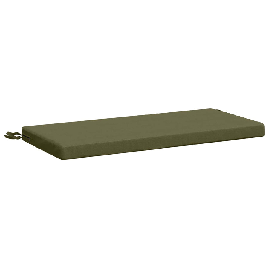 2-delige Bankkussens SOEST 2 st 100% Polyester Olijfgroen