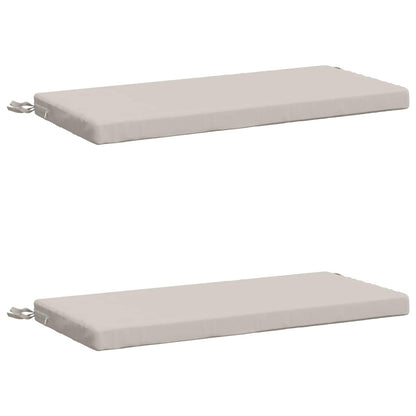 2-delige Bankkussens SOEST 2 st 100% Polyester Wit