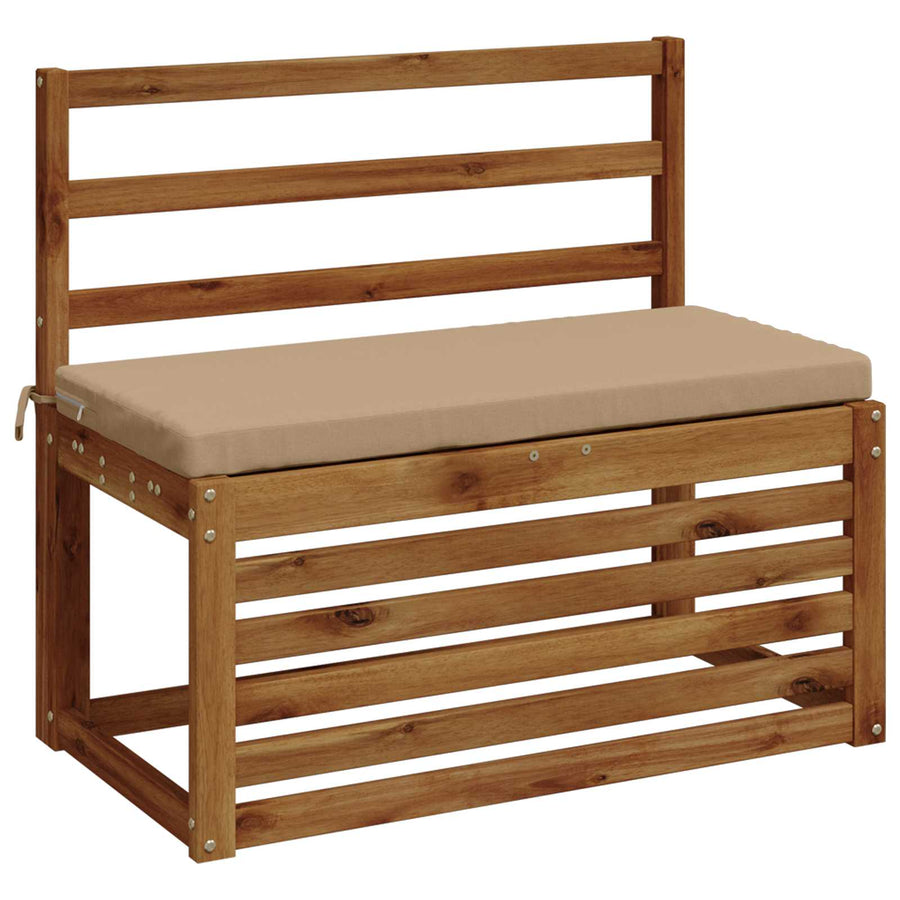 Bankkussen SOEST 100% Polyester Zand 80 x 40 x 5 cm