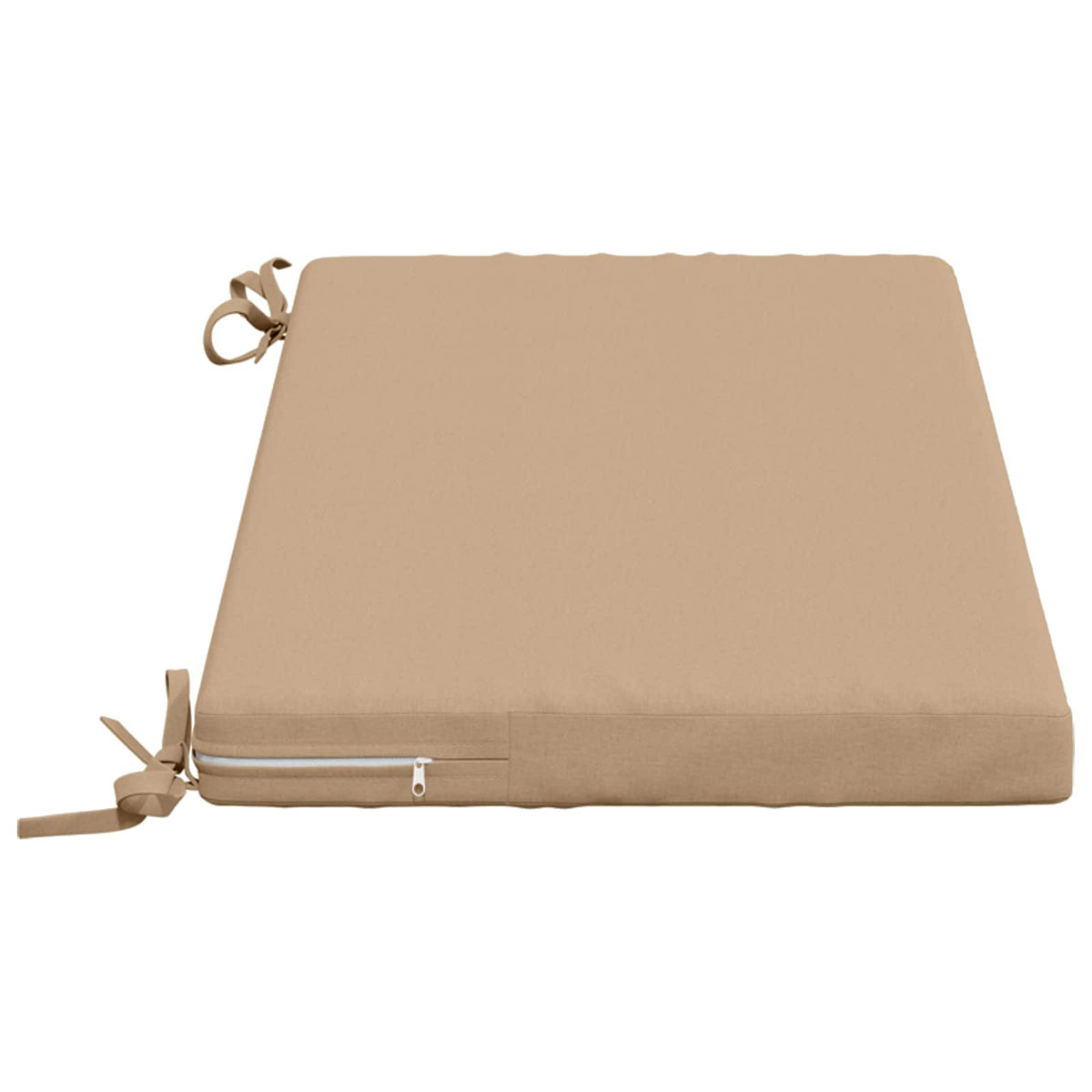 Bankkussen SOEST 100% Polyester Zand 80 x 40 x 5 cm