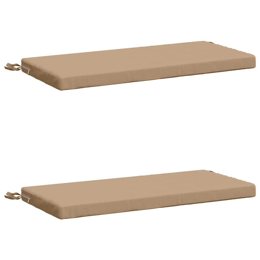 2-delige Bankkussens SOEST 2 st 100% Polyester Zand