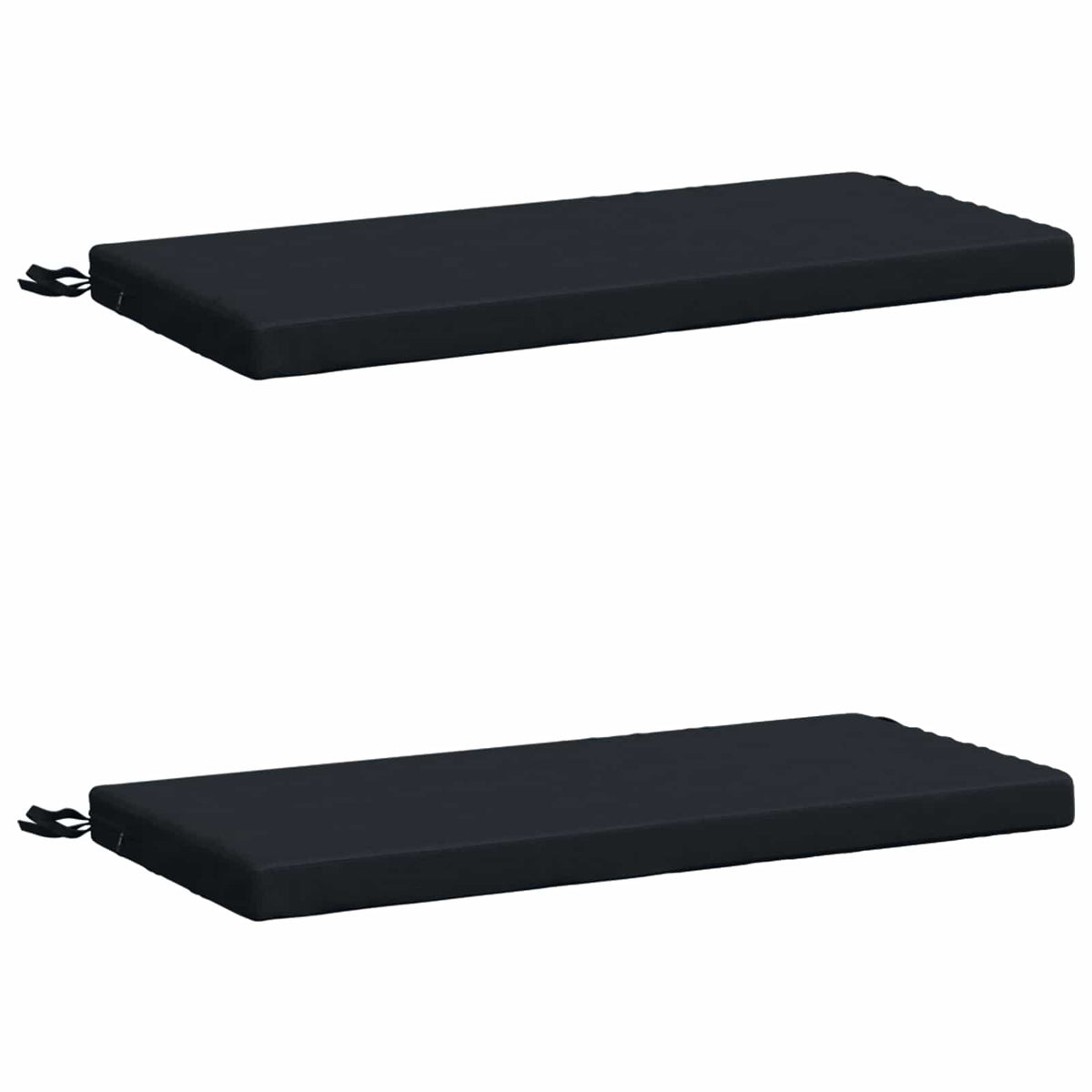 2-delige Bankkussens SOEST 2 st 100% Polyester Donkerblauw