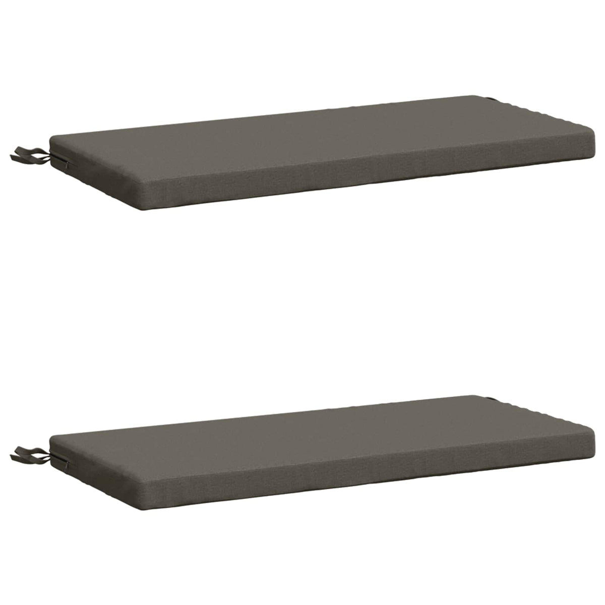 2-delige Bankkussens SOEST 2 st 100% Polyester Grijs