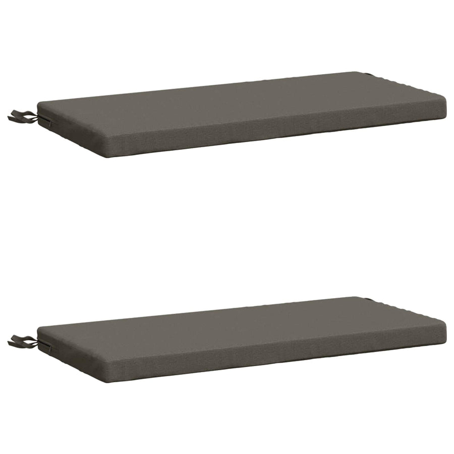 2-delige Bankkussens SOEST 2 st 100% Polyester Grijs