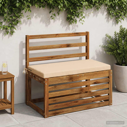 Bankkussen SOEST 100% Polyester Crèmekleurig 80 x 40 x 5 cm