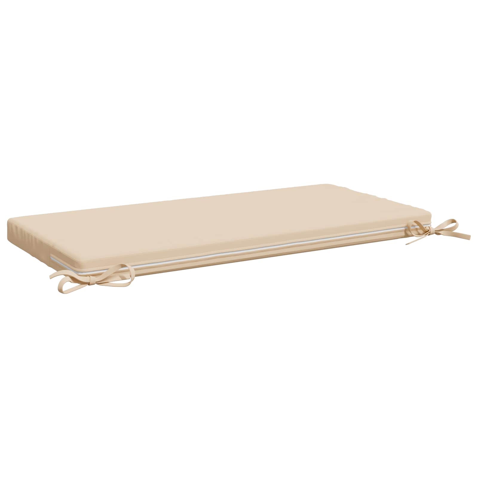 Bankkussen SOEST 100% Polyester Crèmekleurig 80 x 40 x 5 cm