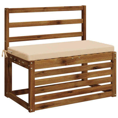 Bankkussen SOEST 100% Polyester Crèmekleurig 80 x 40 x 5 cm