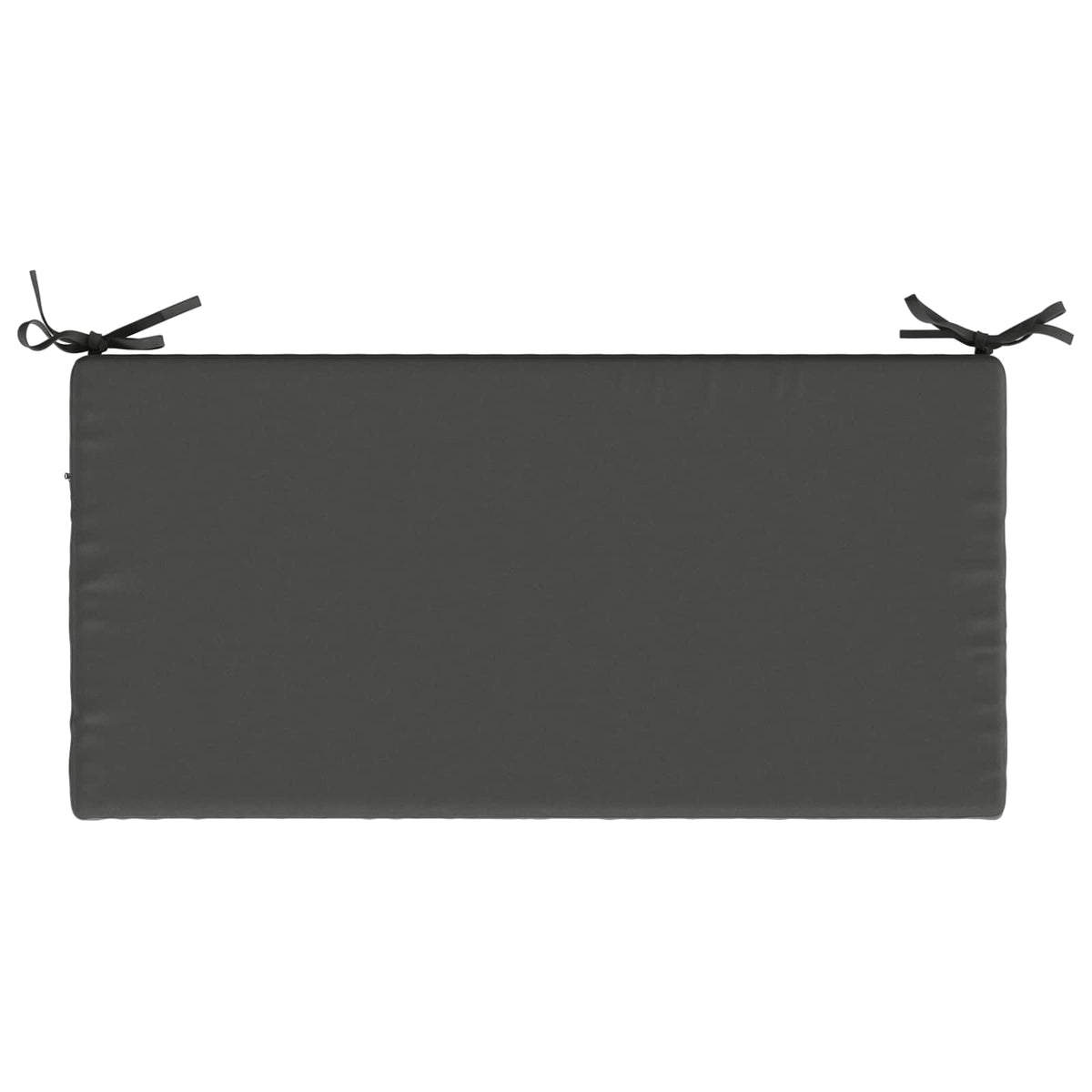 Bankkussen SOEST 100% Polyester Antraciet 80 x 40 x 5 cm