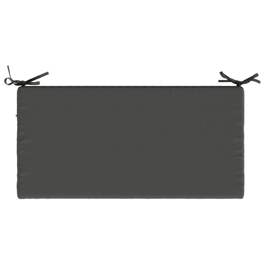 Bankkussen SOEST 100% Polyester Antraciet 80 x 40 x 5 cm