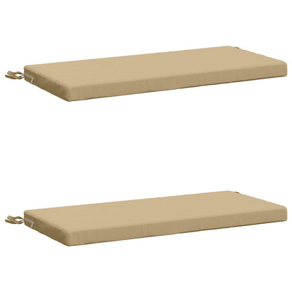 2-delige Bankkussens SOEST 2 st 100% Polyester Beige
