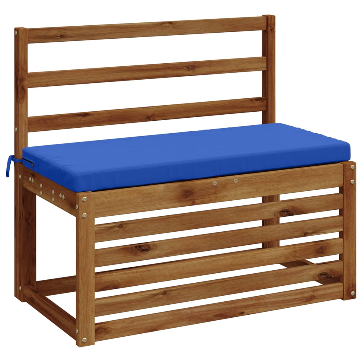 Bankkussen SOEST 100% Polyester Koninklijk Blauw 80 x 40 x 5 cm