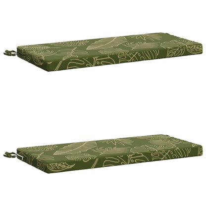 2-delige Bankkussens SOEST 2 st 100% Polyester Bladontwerp