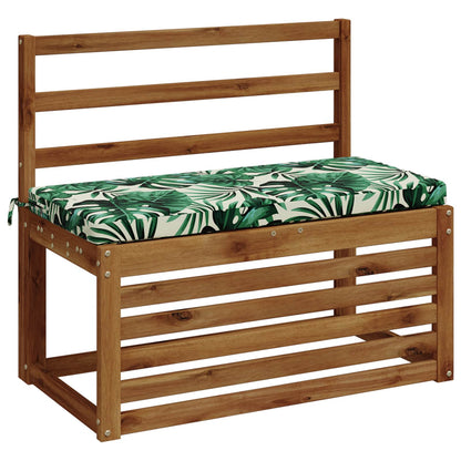 Bankkussen SOEST 100% Polyester Bladpatroon 80 x 40 x 5 cm
