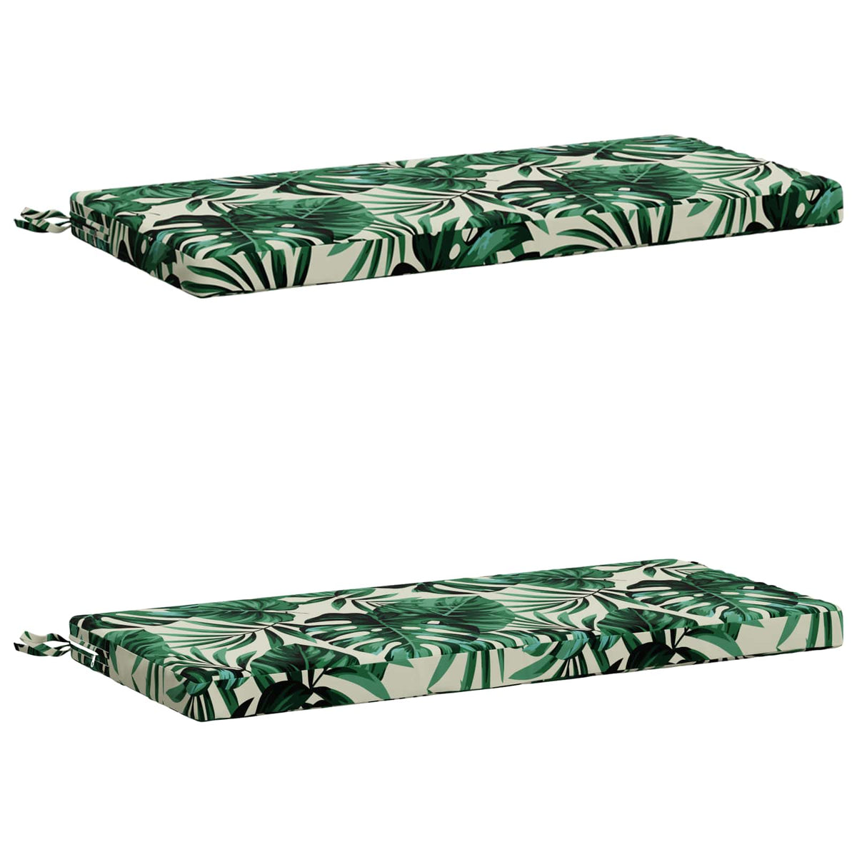 2-delige Bankkussens SOEST 2 st 100% Polyester Bladpatroon