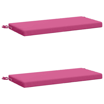 2-delige Bankkussens SOEST 2 st 100% Polyester Roze