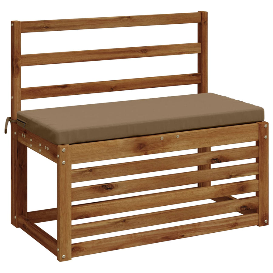2-delige Bankkussens SOEST 2 st 100% Polyester Taupe