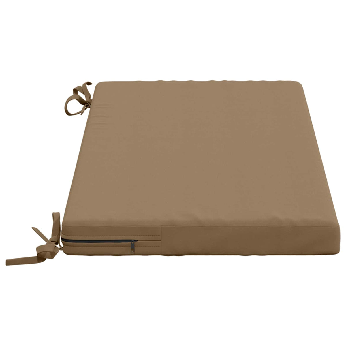 2-delige Bankkussens SOEST 2 st 100% Polyester Taupe