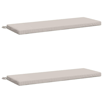 2-delige Bankkussens SOEST 2 st 100% Polyester Wit