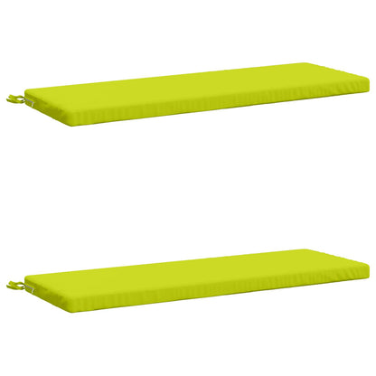 2-delige Bankkussens SOEST 2 st 100% Polyester Helder groen