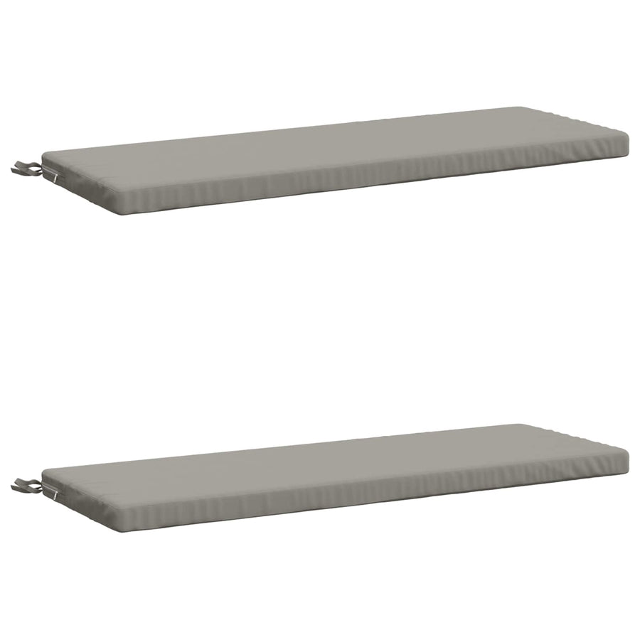 2-delige Bankkussens SOEST 2 st 100% Polyester Grijs
