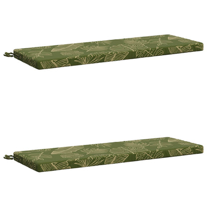 2-delige Bankkussens SOEST 2 st 100% Polyester Bladontwerp