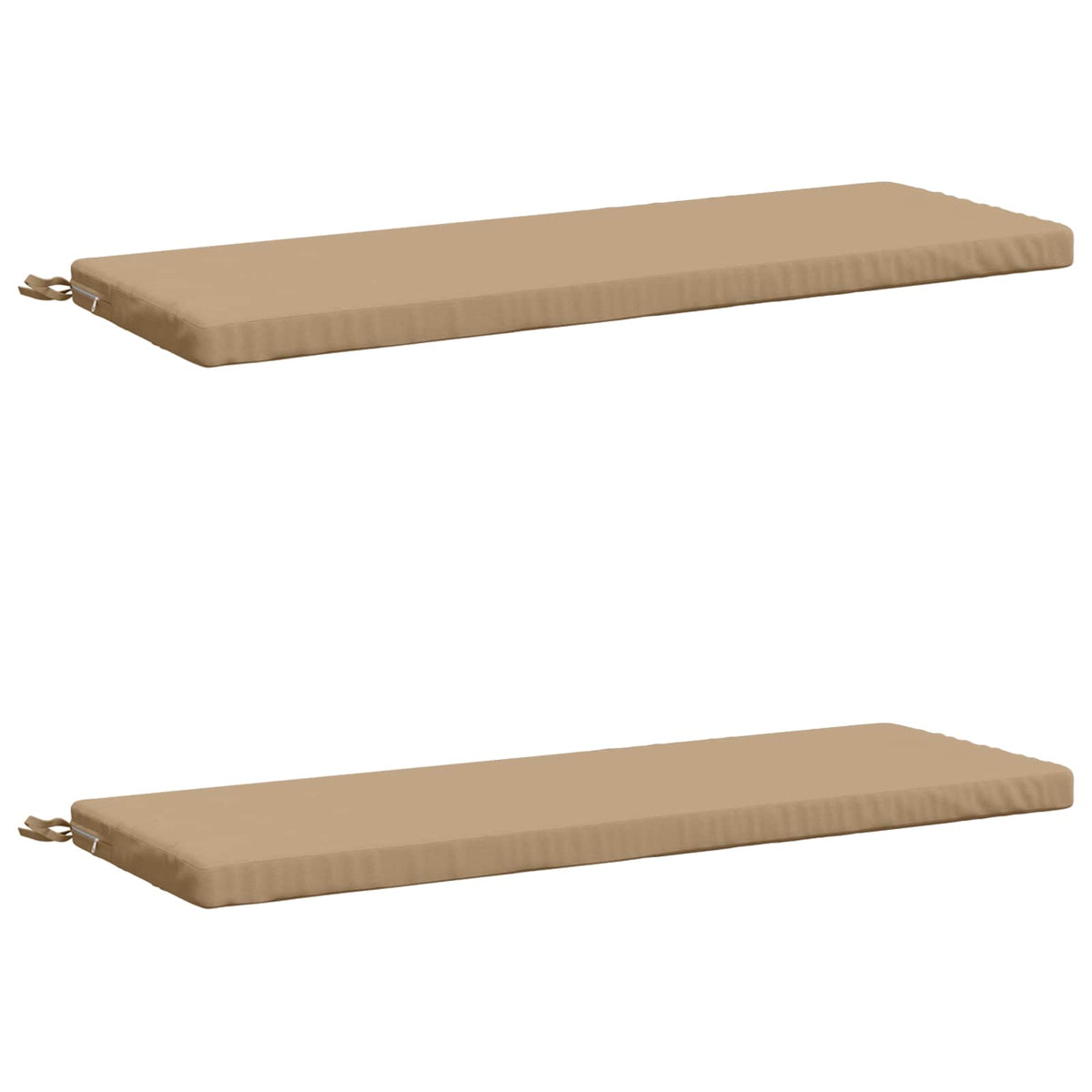 2-delige Bankkussens SOEST 2 st 100% Polyester Zand