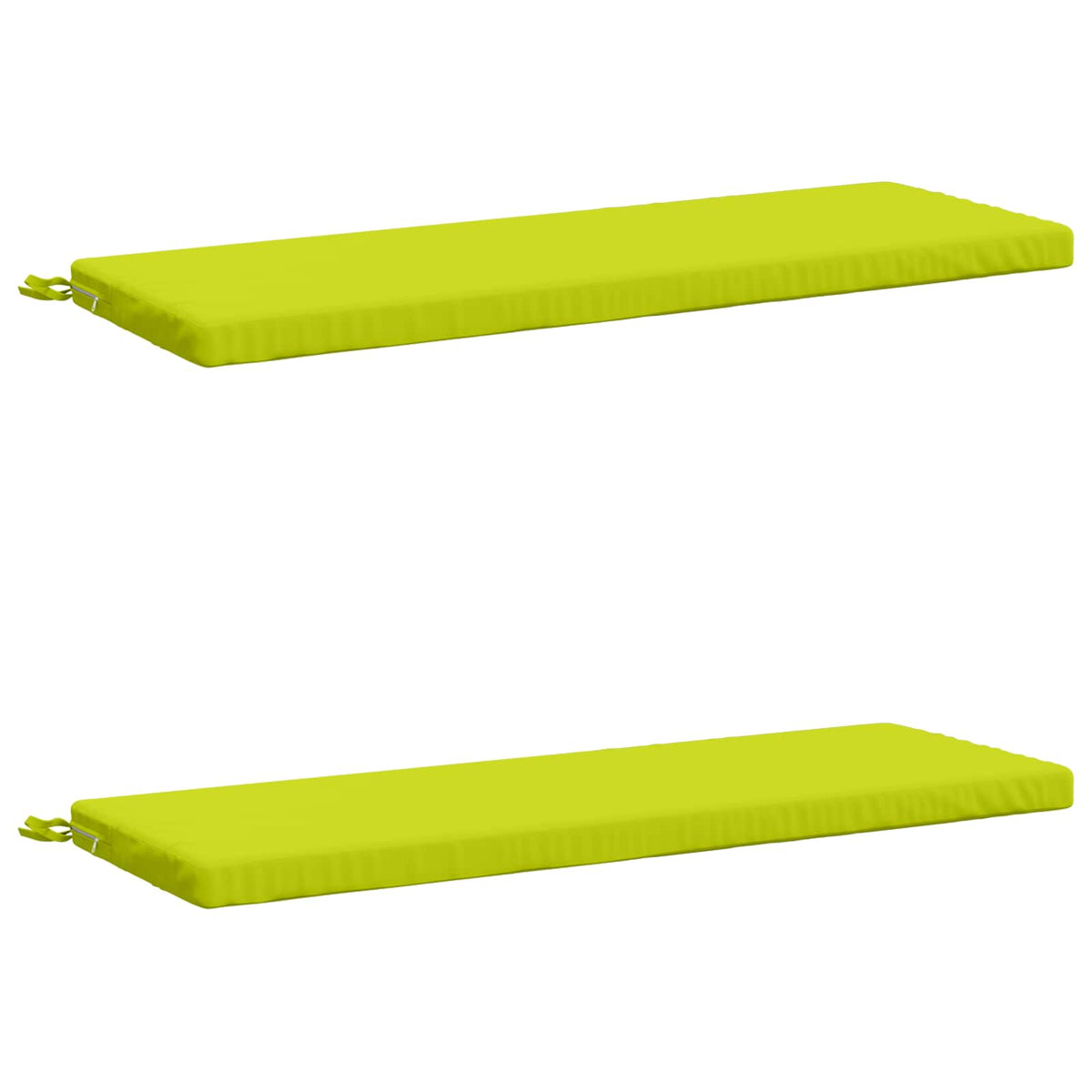 2-delige Bankkussens SOEST 2 st 100% Polyester Helder groen