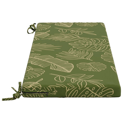 Bankkussen SOEST 100% Polyester Bladontwerp 110 x 40 x 5 cm