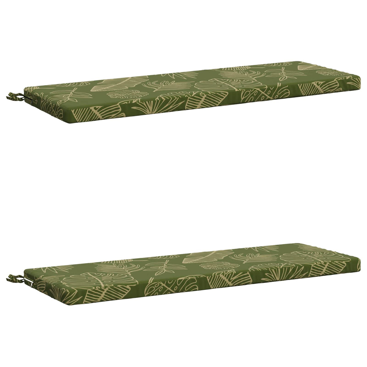 2-delige Bankkussens SOEST 2 st 100% Polyester Bladontwerp