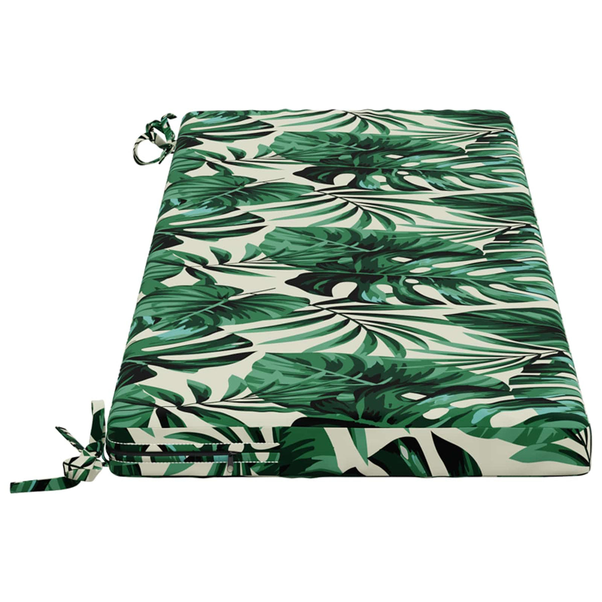 Bankkussen SOEST 100% Polyester Bladpatroon 110 x 40 x 5 cm