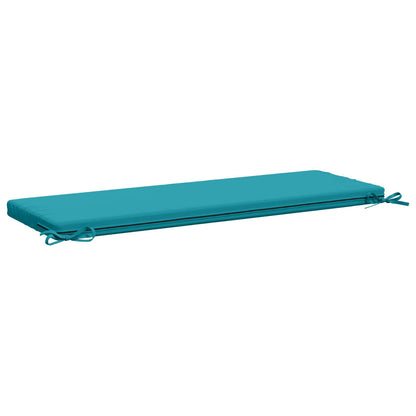 Bankkussen SOEST 100% Polyester Turquoise 110 x 40 x 5 cm