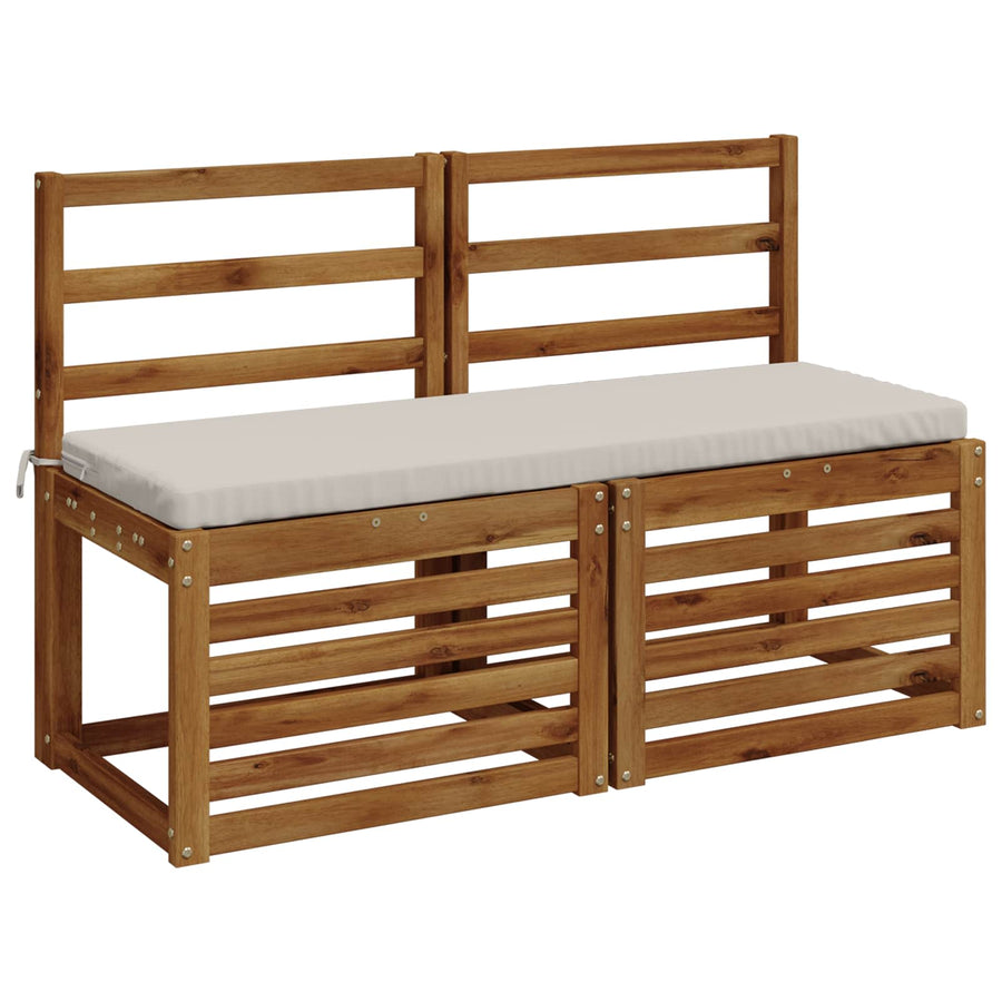 Bankkussen SOEST 100% Polyester Wit 120 x 40 x 5 cm